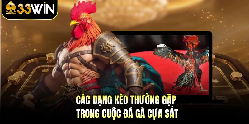 Các dạng kèo thường gặp trong cuộc đá gà cựa sắt 
