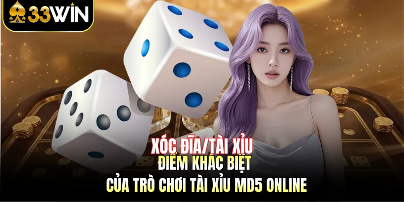 Điểm khác biệt của trò chơi tài xỉu MD5 online 