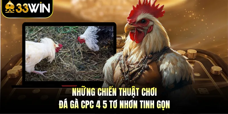 Những chiến thuật chơi đá gà CPC 4 5 Tơ Nhơn tinh gọn 