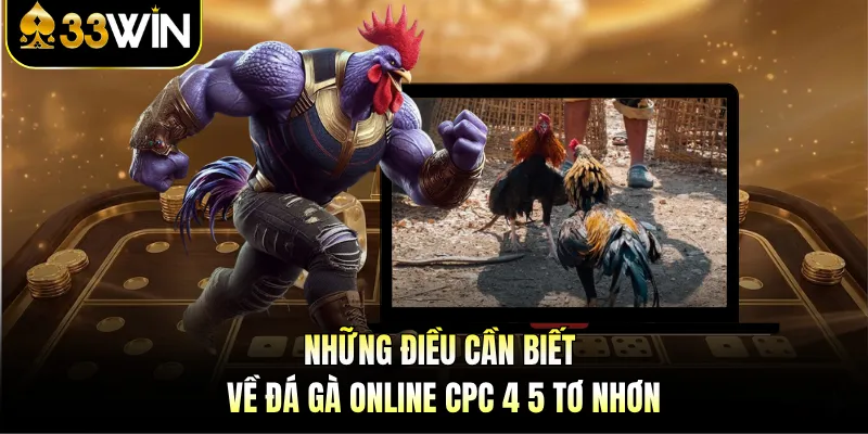 Những điều cần biết về đá gà online CPC 4 5 Tơ Nhơn 